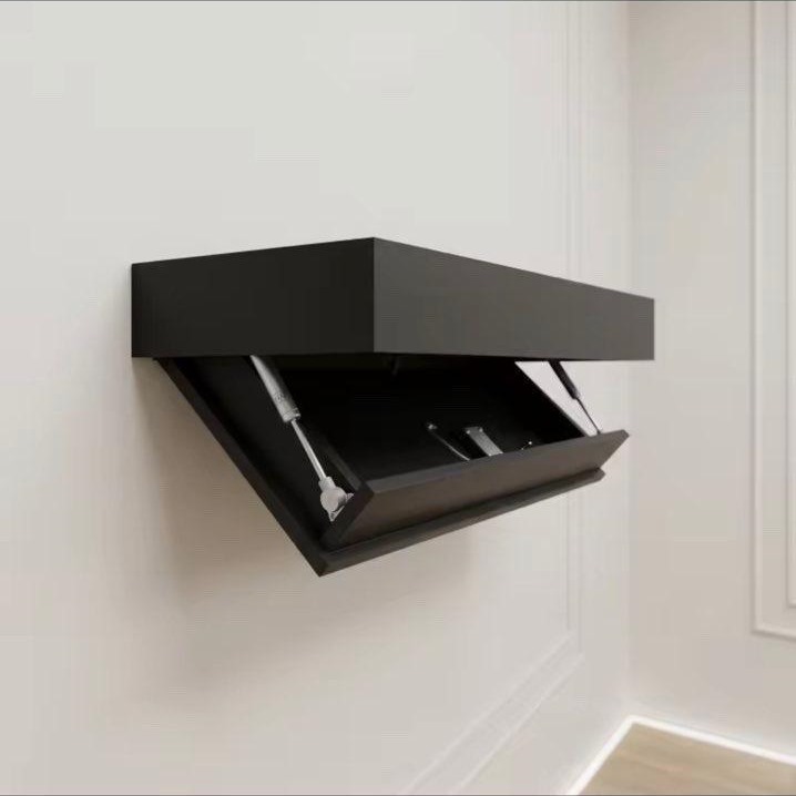 Floating Stash Cabinet gasveer open