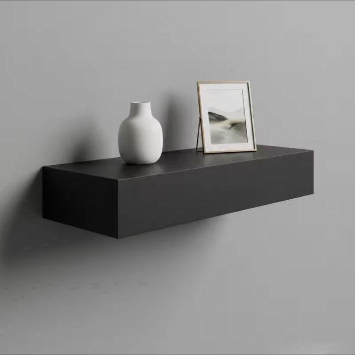 Zwevende wandplank met verborgen compartiment